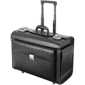 Alassio Trolley/Pilotenkoffer SILVANA, Rindsleder
