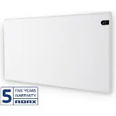 Adax Varmepanel Neo Basic NP 10 KDT HVID 230V 1000W, med ledning og stikprop højde 370mm, længde 762mm