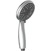 Schutte Handbrause BARI, Duschkopf mit 4 Funktionen, Brausekopf, Duschbrause, Brause Chrom