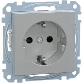 Merten SCHUKO-Steckdose alu MEG2351-0460