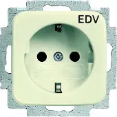 Busch-Jaeger SCHUKO Steckdosen-Einsatz mit Aufdruck 2CKA002013A5313