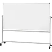 MAUL Mobiles Whiteboard MAULstandard, kunststoffbeschichtet, 1200 x 2200 mm
