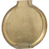 J-Line Vase Glas Transparent Gold Groß Miki