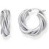 Thomas Sabo CR742-001-21 Damen-Creolen Gedreht Silber