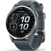 Garmin Smart watches Approach S44 Silver Aluminium Bezel with Twilight Silicone Band