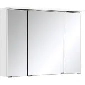 Held Möbel Bologna 3D-Spiegelschrank,weiß, LED-Einbauleuchte