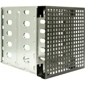 Inter-Tech ER-5255-1, PSU-Abdeckung, Stahl, Schwarz, 1 Stück(e), 605 g
