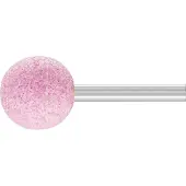 PFERD STEEL EDGE Schleifstift Kugel Ø 25x25 mm Schaft-Ø 6,3 mm A30 für Stahl- und Stahlguss