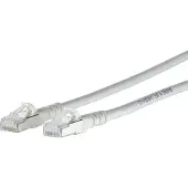 BTR NETCOM Cat6A, 15m, 15 m, Cat6a, RJ-45, RJ-45, Weiß