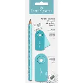 Faber-Castell Blyant Faber-Castell Sparkle Jumbo Turkis Glitter Graphite - Skolesæt