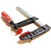 Bessey Original Temperguss-Schraubzwinge TG mit bewährtem Holzgriff - TG40B8