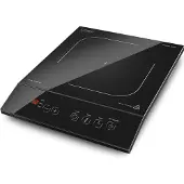 Caso Maitre 2400, Schwarz, Arbeitsplatte, 30 cm, Zonen-Induktionskochfeld, Glas, 1 Zone(n)