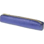 Herlitz 50039081, Weiches Federmäppchen, Kunstleder (PU), Blau, Einfarbig, Reißverschluss, Uni
