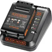 Black & Decker Akku-Ladegerät 2A + 18V 2,0 Ah Akku