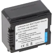 AccuCell VW-VBG130/VW-VBG070 1320 mAh Kapazität, Akkutyp Panasonic VW-VBG130E-K
