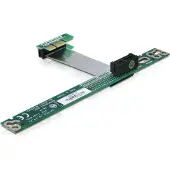 DeLOCK Riser Karte PCI Express x1, Riser Card, (mit flexiblem Kabel 7