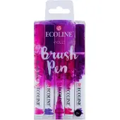 Ecoline Aquarellstift Brush Pen Violet 5 Stck