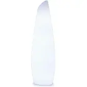 Newgarden Fredo Stehleuchte mit Kabel, Höhe 140 cm, weiß / opal, Kunststoff, Modern