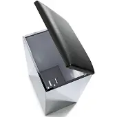 DECOR WALTHER Wäschekorb Case 2 Schwarz