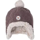 Lodger Babymütze Hatter Folklore Fleece Mauve-0-3 Monate