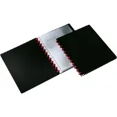 Durable Sichtbuch Easy, für DIN A4, mit 20 Sichthüllen, 2 Stück, schwarz