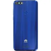 Huawei Original Akkudeckel Y7 2018 Blau 97070THH Rückseite