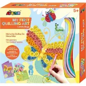 Russell 6301744 Quilling-Set, Motiv Schmetterling, Bastelset für Kinder, Kreativset, inkl. Papier und Werkzeug