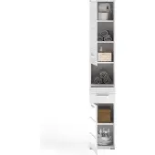 Ebuy24 Xonox.home Hochschrank Linus BxHxT 30 x 181 x 30 cm Frontfarbe weiß X18A9711