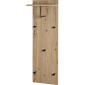 Haku Wandgarderobe Paneel Eiche 30 x 100 cm - PARMA