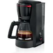 Bosch TKA2M113, Filterkaffeemaschine, 1,25 l, Gemahlener Kaffee, Schwarz
