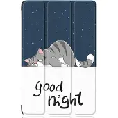 Cover-Discount Galaxy Tab S9+ - Tri-fold Smart Case Good Night