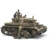Tamiya 1:35 Dt. PzKpfw.IV Ausf.F m. Krad DAK