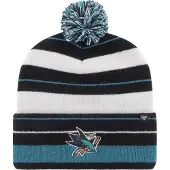 47 Brand Mütze NHL San Jose Sharks Power Line '47 H-PLINE22ACE-BK Schwarz