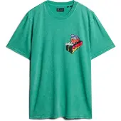 Superdry Neon Travel Chest Loose Kurzarm-t-shirt
