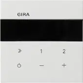 Gira UP-Radio IP Flächenschalter Reinweiß 2320112