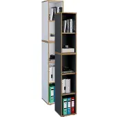 VCM Regal Bücher Ordner Salia 5fach B. 30 cm