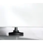 Bisley Höhenausgleichsfuß MonoBloc für MLALF800 MonoBloc lichtgrau 4 Stück / Pack.