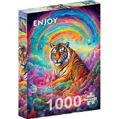 Enjoy Puzzle Wo die Tiger regieren 1000 Teile