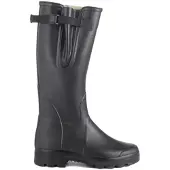 Le Chameau - Vierzon mit Jerseyfutter - Gummistiefel Gr 46 grau