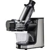 Gorenje JC200BE Entsafter, Edelstahl, Edelstahl, 80 RPM, 0,6 l, 0,4 l, 1,2 m