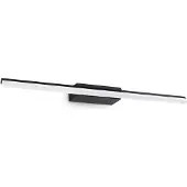 Ideal Lux Zeitgenössische Wandleuchte Reflexion Metall Schwarz Led 17W 3000K Ip44