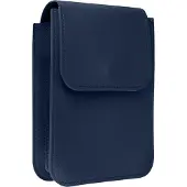 Avizar , Smartphone-Schultertasche mit Kartenfach und Schulterriemen (135cm), Blau