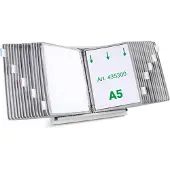 Tarifold Sichttafelsystem 435300 DIN A5 grau mit 30 St. Sichttafeln