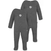Normani 2er Pack Baby Merino Strampler „Levin" - 9411