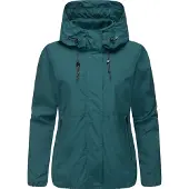 Ragwear Outdoorjacke "Sunniva Light" mit Kapuze Wasserdichte und atmungsaktive Damen Übergangsjacke