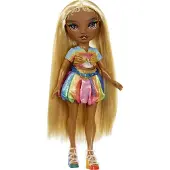 Mga Rainbow High Hair Chalk & Style Doll- Meline (Gold), Modepuppe, Weiblich, 4 Jahr(e), Junge/Mädchen, 280 mm, Mehrfarbig