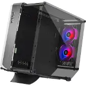 Azza Computergehäuse Tower SGCC Schwarz