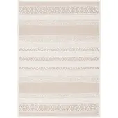Pergamon In & Outdoor Teppich Flachgewebe Ottawa Beige Stripes, Größe:80x150 cm