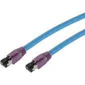 Shiverpeaks BS08-40041, 3 m, Cat8, S/FTP (S-STP), RJ-45, RJ-45, Blau