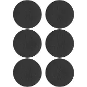 Villeroy & Boch Pizzateller "Teller Manufacture Rock ø 32.0 cm 6er Set schwarz"